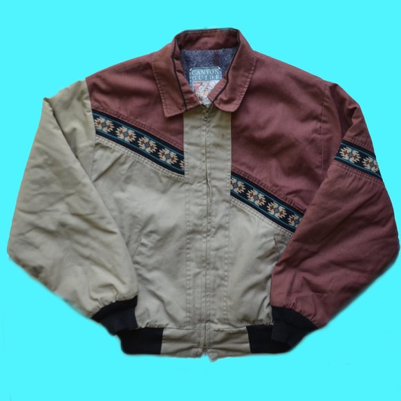 Other - vintage western style trucker coat